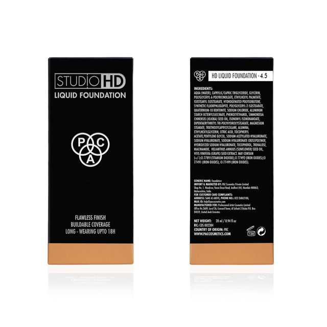 Pac Studio Hd Liquid Foundation (4.5)