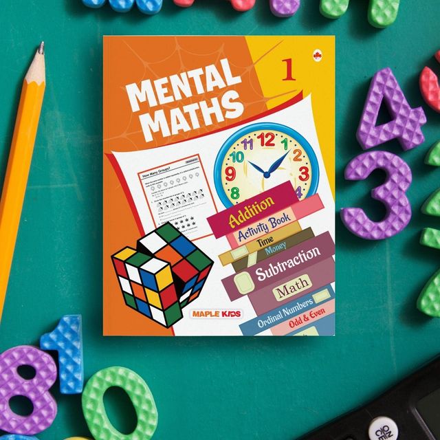 Mental Maths - Mathematics Activity Book 1 for Class 1+, Age 5+ Years