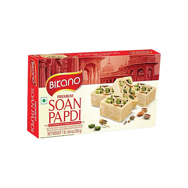 Bikano Soan Papdi Milk Premium 500 g Combo