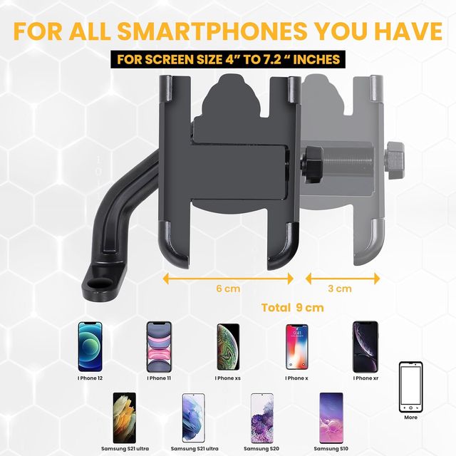Autoguys B29 Mobile Holder For Bikes Or Bike Mobile Holder For Maps And Gps Navigation