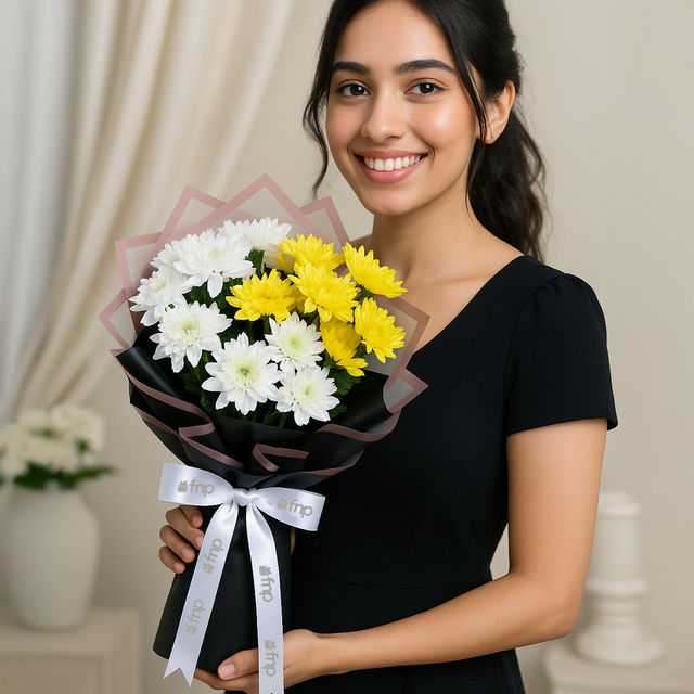 FNP Father's Day Mixed Daisy Bouquet