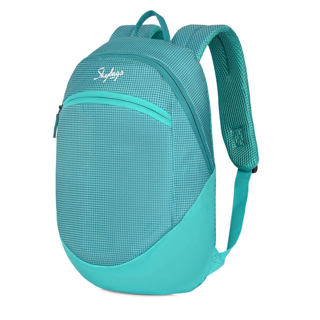 Skybags Unisex Textured Polyester 15 L Backpack | Teal - Free Size
