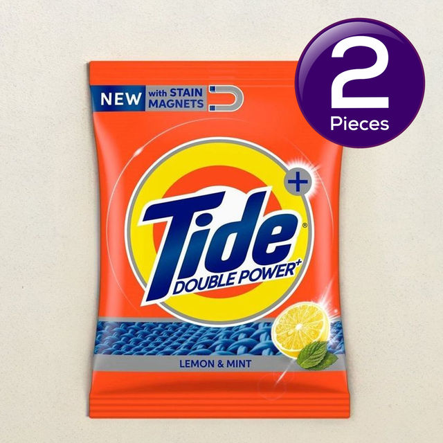 Tide Plus Detergent Washing Powder | Lemon & Mint 1 kg Combo