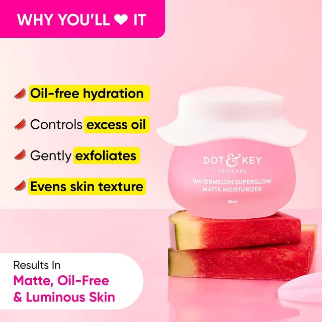 Dot & Key Watermelon Superglow Matte Moisturizer