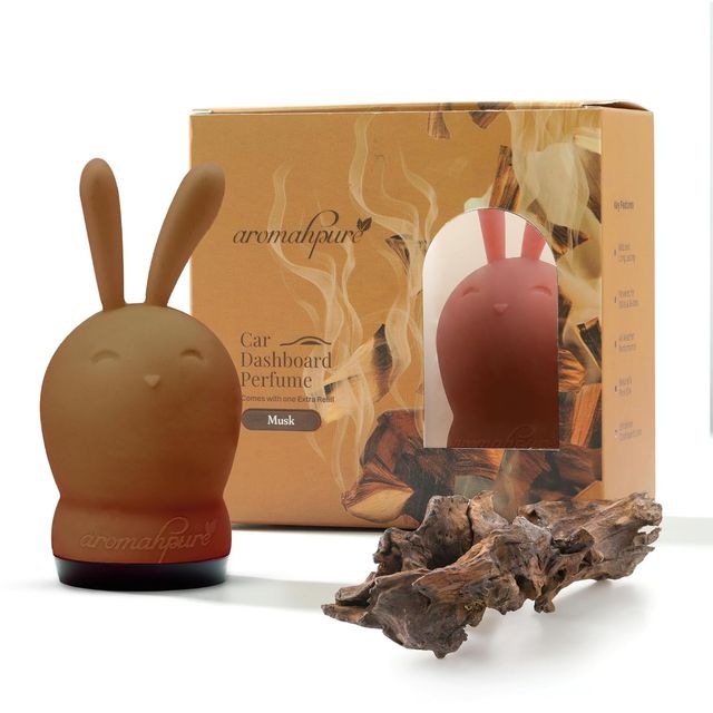 Aromahpure Hunny Bunny Car Air Freshner - Musk 1 pc X 2 Combo