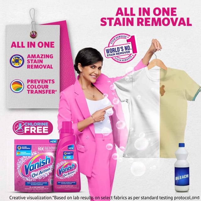 Vanish Liquid - Stain Remover & Detergent Booster For Clothes 800 ml Combo