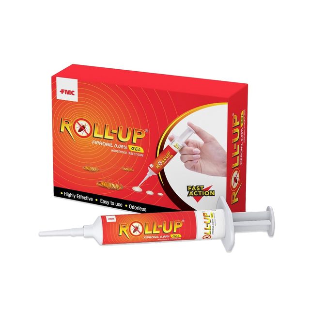 Bayer Roll Up Gel - Cockroach Killer | Domino Effect | Long Lasting Effect | Fast Action