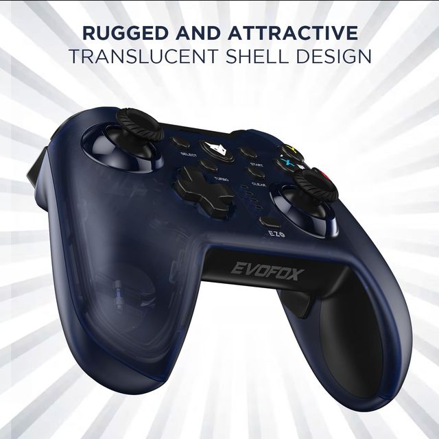 EvoFox Elite X Wireless Gamepad for PC - Blue