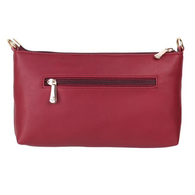 Mochi Maron Synthetic Sling Bag for Women | 66-7254-44