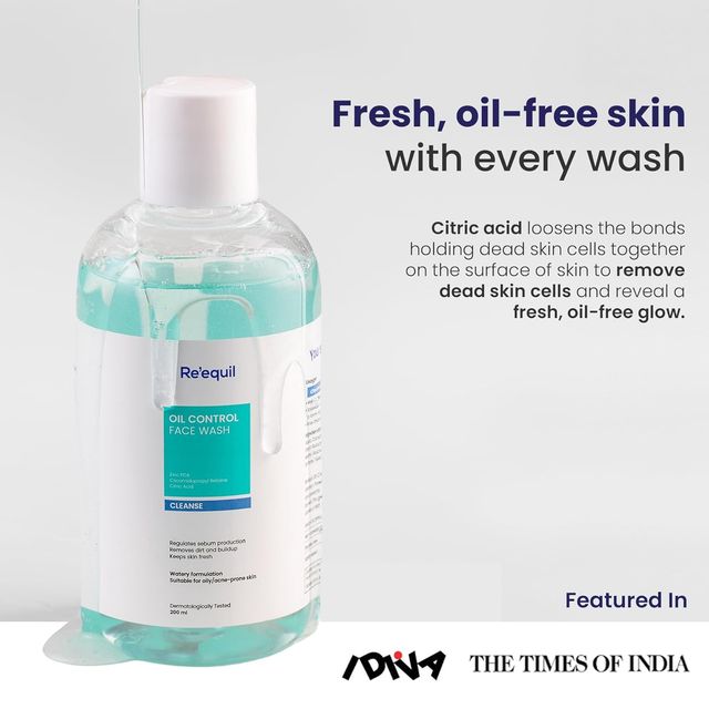 Re'Equil Oil Control & Anti Acne Face Wash