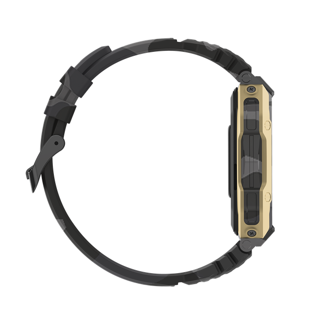 Fire-Boltt Shark Smartwatch | 1.82" Display | BT Calling - Camo Black