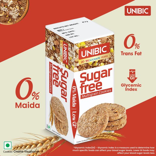 Unibic Sugar Free Multigrain Cookies 67 g Combo