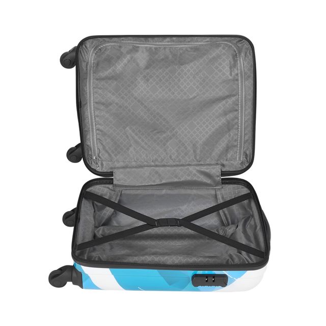 Safari Unisex Polycarbonate 33 L Telescopic Trolley Bag | Multicolour - S