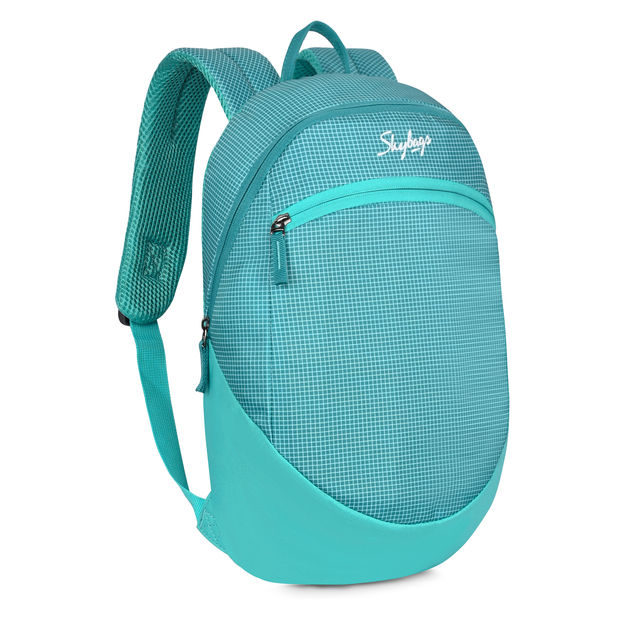 Skybags Unisex Textured Polyester 15 L Backpack | Teal - Free Size