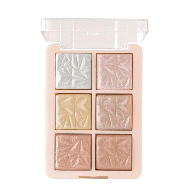 MARS Glowzilla 6 Colour Highlighter Palette (Shade-01)