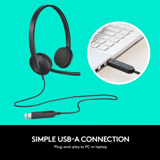 Logitech H340 Usb Computer Headset