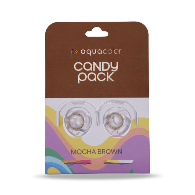 Aquacolor Unisex Contact Lenses | Brown
