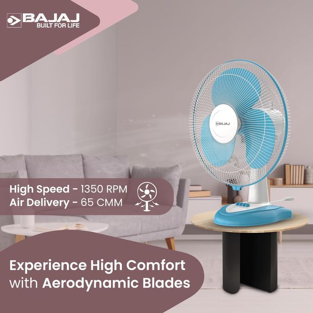 Bajaj Frore Neo Table Fan - Assorted