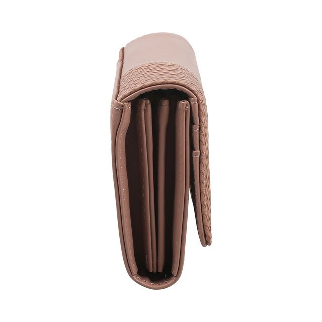 Mochi Peach Synthetic Wallet for Women | 95-7659-80