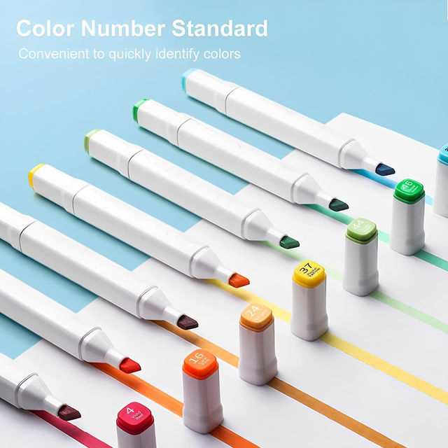 Abk 12 Pcs Touch Marker - 811