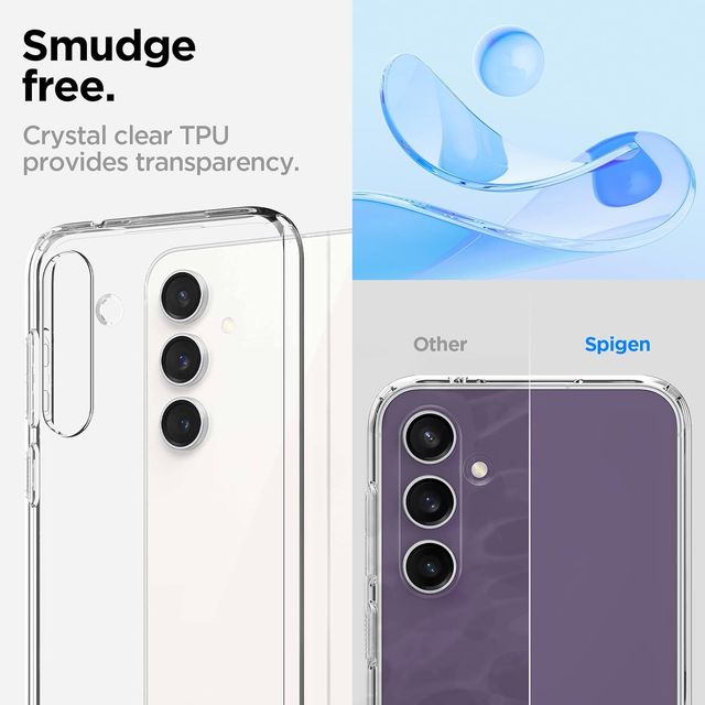 Spigen Liquid Crystal Back Cover Case Compatible with Samsung Galaxy S23 FE 5G (TPU | Crystal Clear)