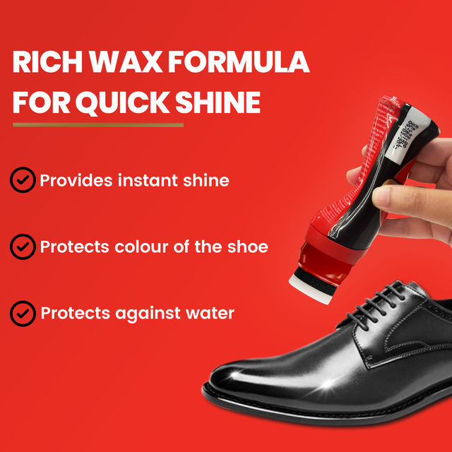 Kiwi Black Instant Liquid Shoe Polish