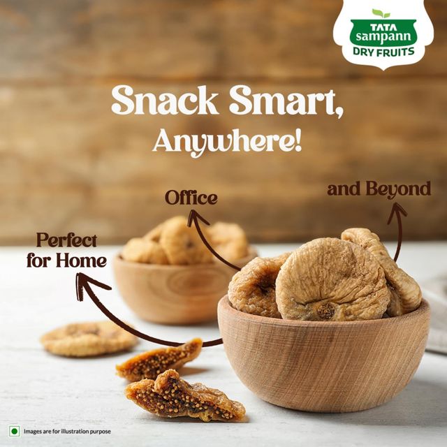 Tata Sampann Premium Anjeer (Dried Figs)Rich In Calcium & Fibre