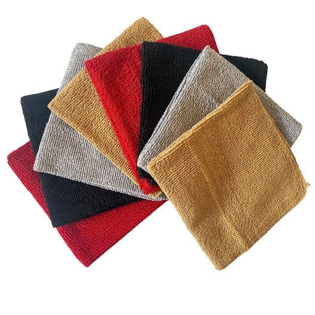 Lushomes Cotton Face Towels - Multi-Color | 12 x 12 inch