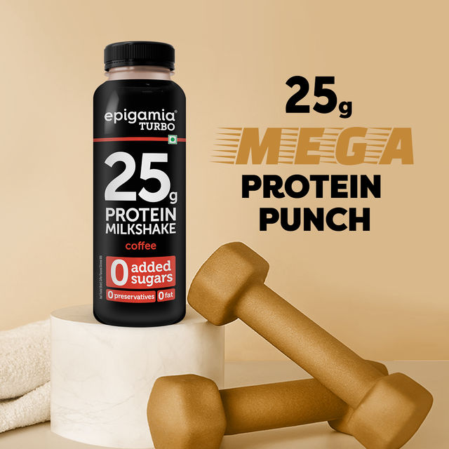 Epigamia Coffee Turbo Protein Milkshake 250 ml Combo