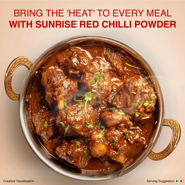 Sunrise Pure Red Chilli Lal Mirch Powder