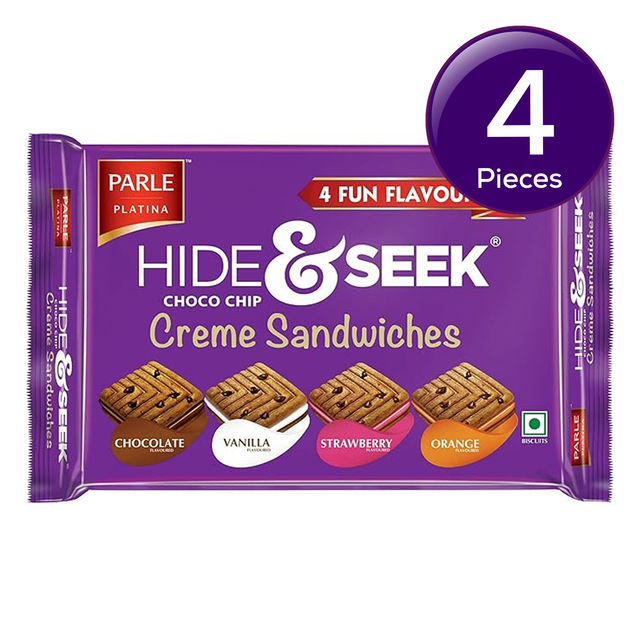 Parle Hide & Seek Creme Sandwiches 400 g Combo