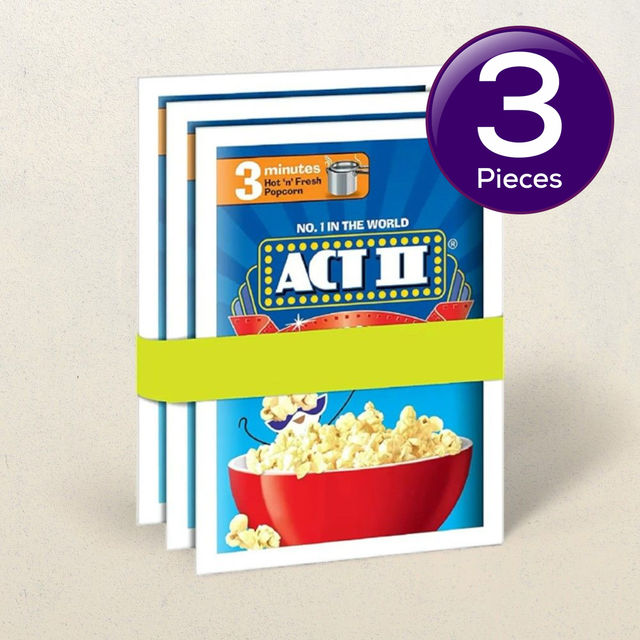 ACT II Popcorn IPC Classic Salted Combo Pack 165 g Combo