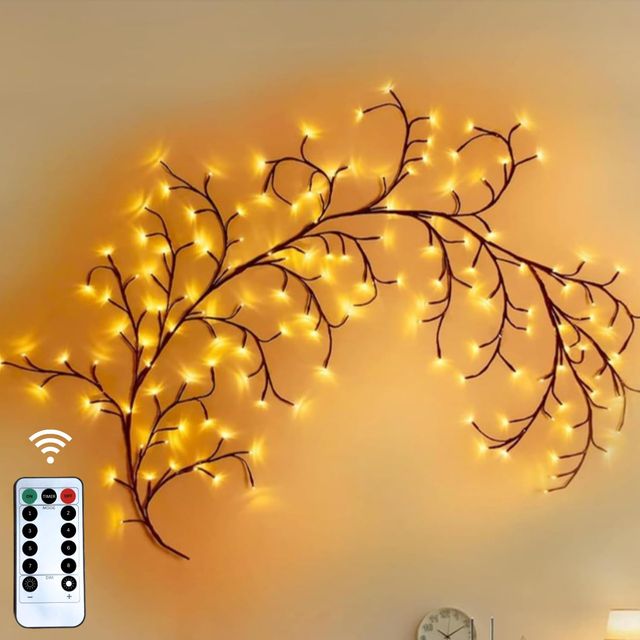 Hashwow Remote Controlled Led Tree Wall Lights For Home Decoration,Christmas Light