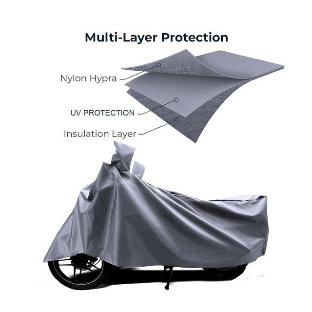 Autofy Universal Bike Cover Uv Protection & Dustproof Bike Body Cover For Bike Scooter Scooty