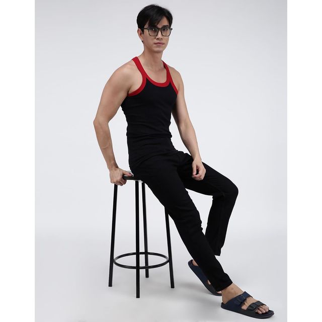 Amul Comfy Pack Of 2 Comfy Gym Vest Men | Multicolor - 95
