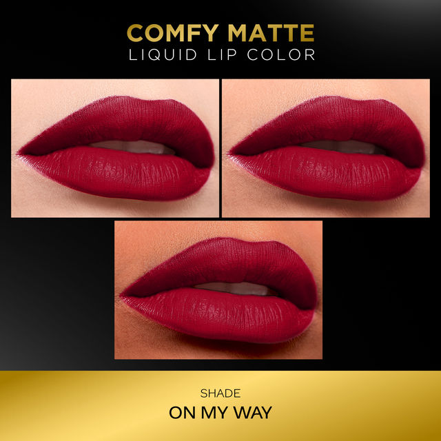 Faces Canada Comfy Matte Lip Color  - On My Way One Stroke Application