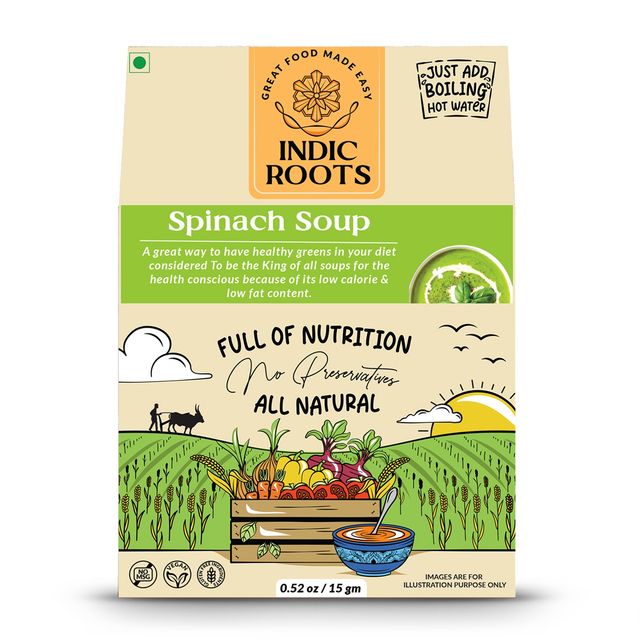 Indic RootsSpinach Soup