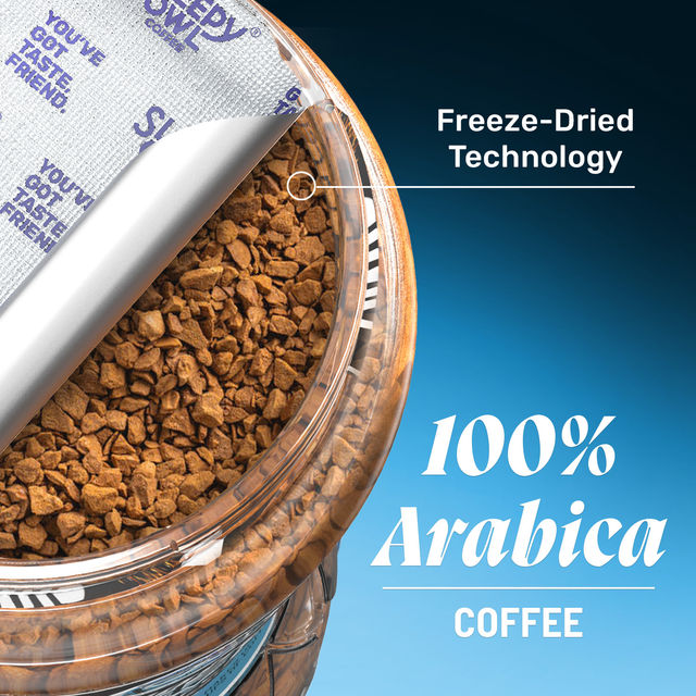 Sleepy Owl French Vanilla 100% Arabica Organic Instant Coffee