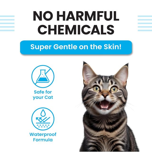 Vivaldis Spot On for Cats/Kittens - Ticks, Fleas & Lice, Monthly Preventive Treatment with Fipronil