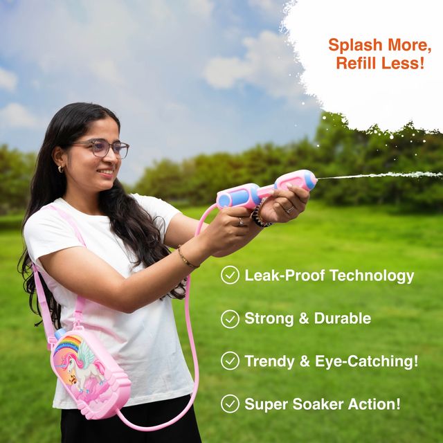 Tom Uncle Unicorn Special Holi Water Tank Pichkari