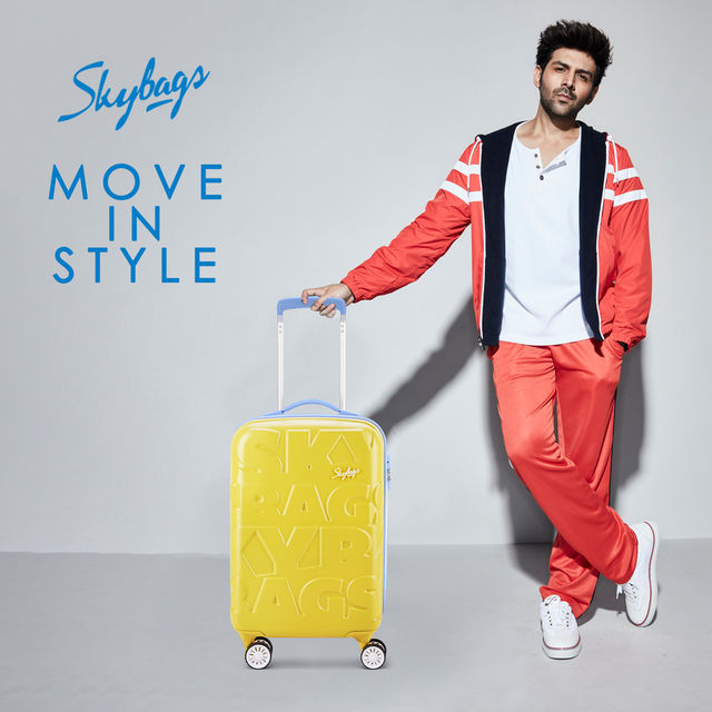 Skybags Crest Strolly 55 360 Slemon+Hga
