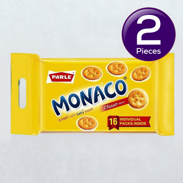 Parle Monaco Classic Salty Biscuits 696 g Combo