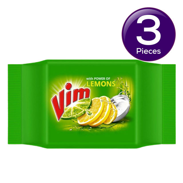 Vim Dishwash Bar Pack of 5 550 g Combo
