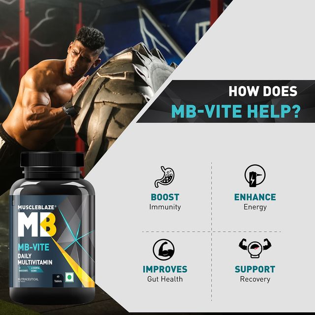 MuscleBlaze MB Vite Daily Multivitamin Tablet