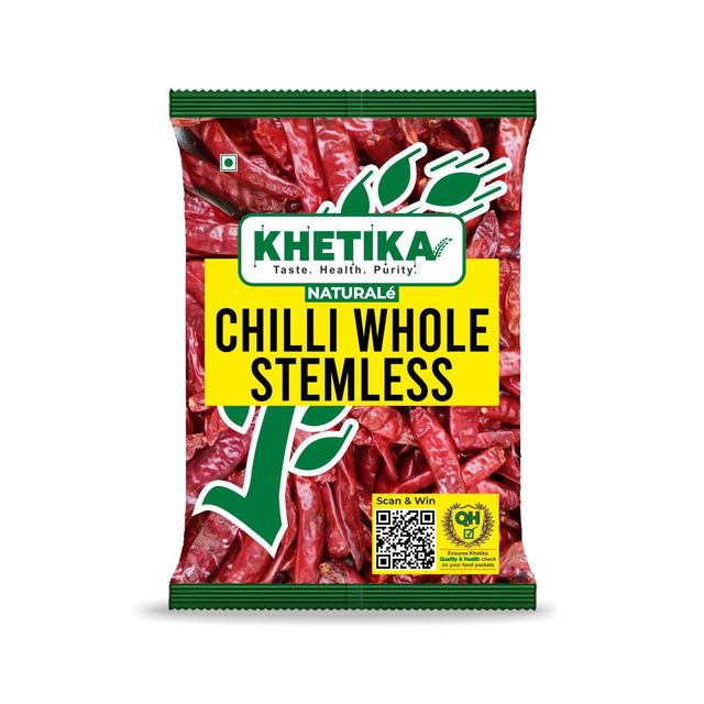 Khetika Chilli Whole Stemless