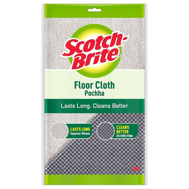 Scotch-Brite Floor Cloth - Cotton Cloth for Floor Mopping
