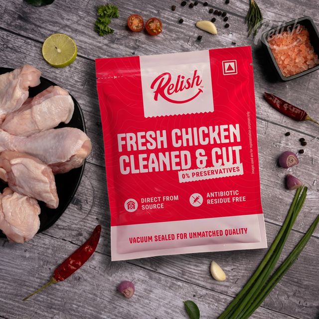 Relish Chicken Curry Cut With Skin 500 g Combo