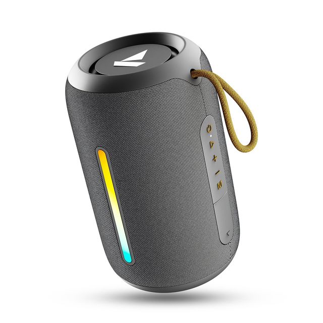 boAt Stone 352 Pro w/ 14W Signature Sound Up to 12 Hours Playback,RGB LEDs,TWS Feature(Groovy Grey)