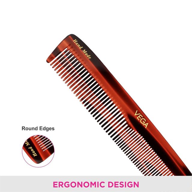 VEGA Graduated Dressing Hair Comb for Men and Women, (HMC-32D)
