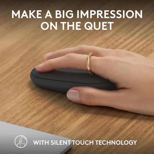 Logitech Pebble Mouse 2 M350S-Graphite